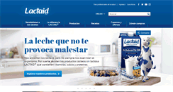 Desktop Screenshot of lactaidenespanol.com